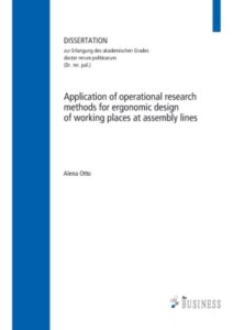 Application of operational research methods for ergonomic design of working plac