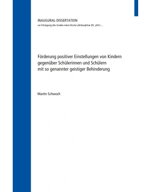 Förderung positiver Einstellungen von Kindern gegenüber Schülerinnen und Schüler