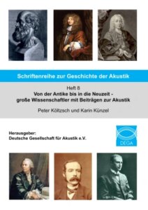 Schriftenreihe zur Geschichte der Akustik – Heft 8