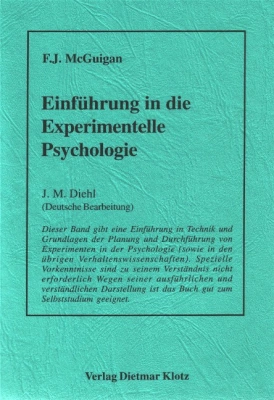 Einführung in die experimentelle Psychologie / Einführung in die experimentelle