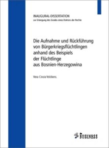 Die Aufnahme und Rückführung von Bürgerkriegsflüchtlingen anhand des Beispiels d