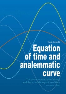 Equation of time and analemmatic curve – Part 1