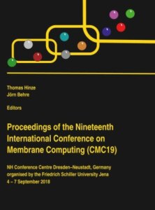 Proceedings of the Nineteenth International Conference on Membrane Computing (CM
