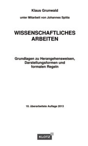 Wissenschaftliches Arbeiten